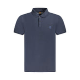 Timberland Blue Cotton Men Polo Shirt -   -  Timberland.